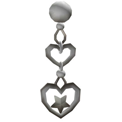 Silver Heart Belly Piercing 3.0