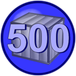 Silver crate 500