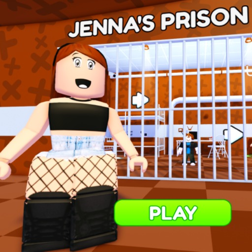 JENNA'S PRISON RUN! (Obby) official Roblox game thumbnail