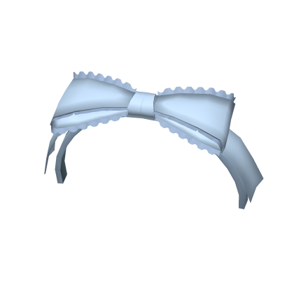 ♡ kawaii baby blue pastel bow headband