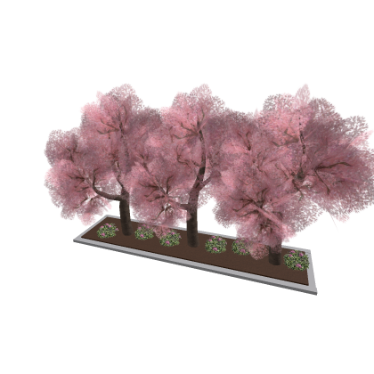 Sakura garden bed