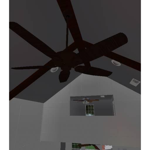 Mansion With Ceiling Fans