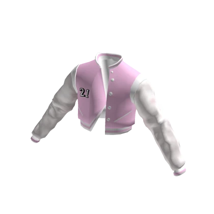 Forever 21 Letterman Jacket Baby Pink Roblox Item Rolimon s