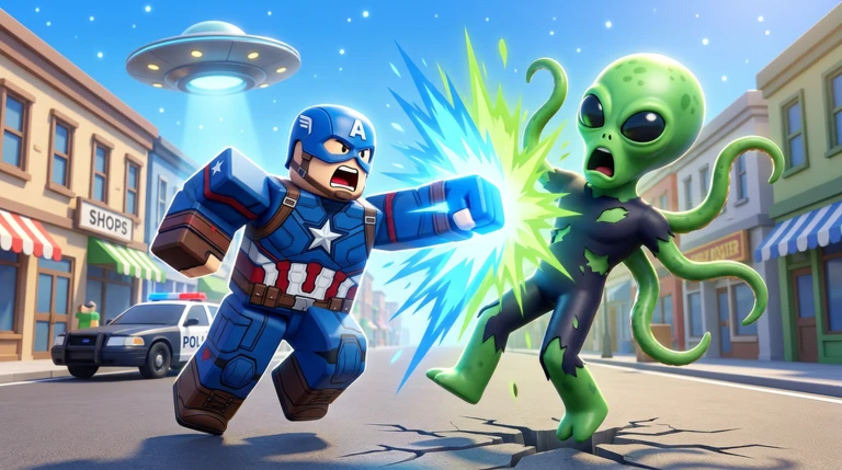 SuperHero Vs Aliens thumbnail