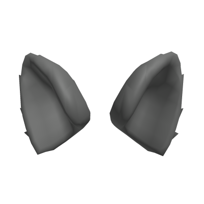 Gray Cat Ears Roblox item