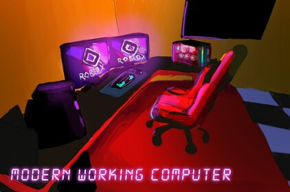 Modern Working Computer - OS | New Update 🏡