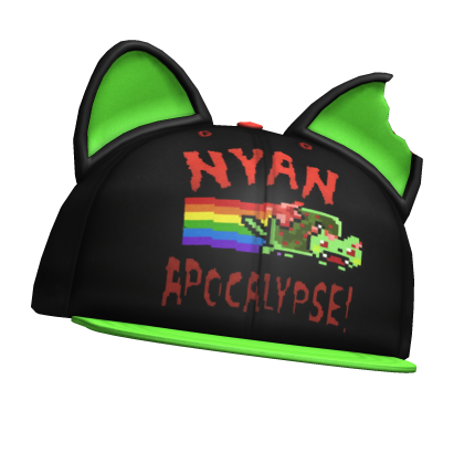 green nyan apocalypse! cap Roblox item
