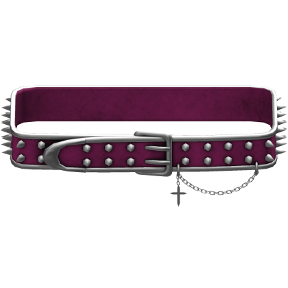 Pink Studded Punk Belt Roblox item