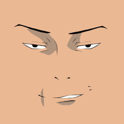 Sorcerer Killer Anime Face Roblox decal