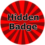 Hidden badge
