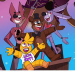 Cute hug group