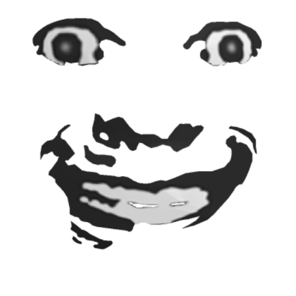 Cara creepy Roblox decal