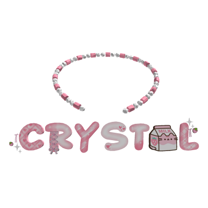 ✿ ｡˚ ʚ crystal beaded necklace thumbnail