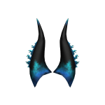 Icey Blue Horns