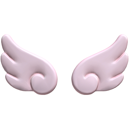 Cute Angel Wings - Pink Roblox item