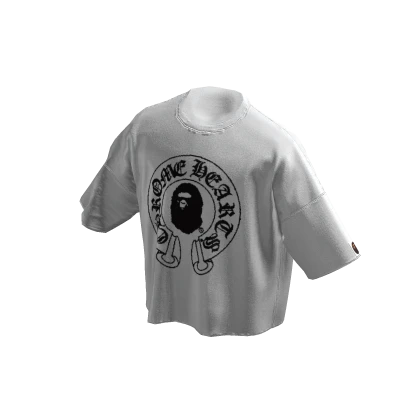 A Bathing Ape X Chrome Hearts Fresh Men T Shirt