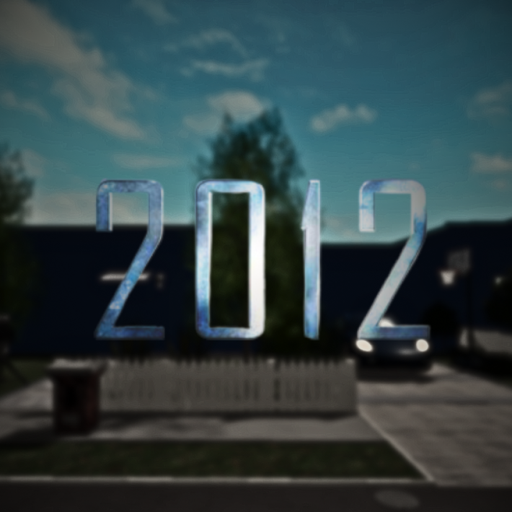 Los Angeles Earthquake Bluescreen Set Original