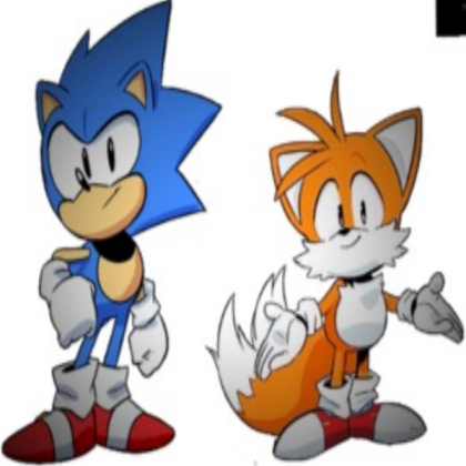 Sonic and Tails Roblox decal