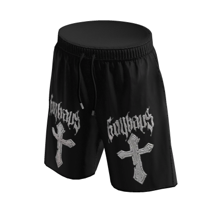 y2k Cross Streetwear Shorts thumbnail