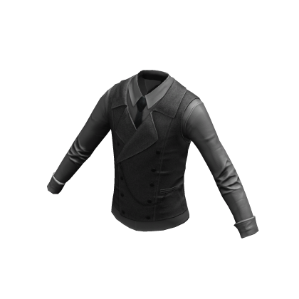 Formal Shirt w/ Vest & Tie | Gray