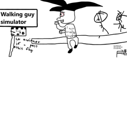 Walking guy simulator