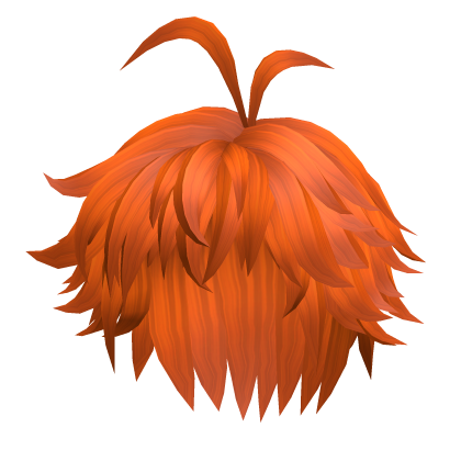 Meli Anime Messy Fluffy anime Boy Hair (Orange)