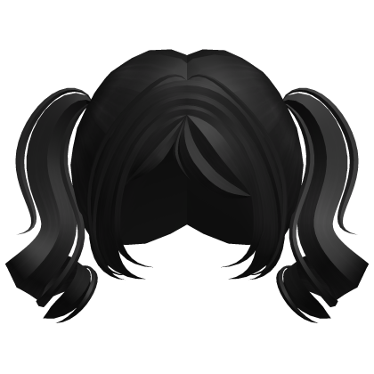 Adorable Bubbles Power Puff Girls Pigtail Black Roblox item