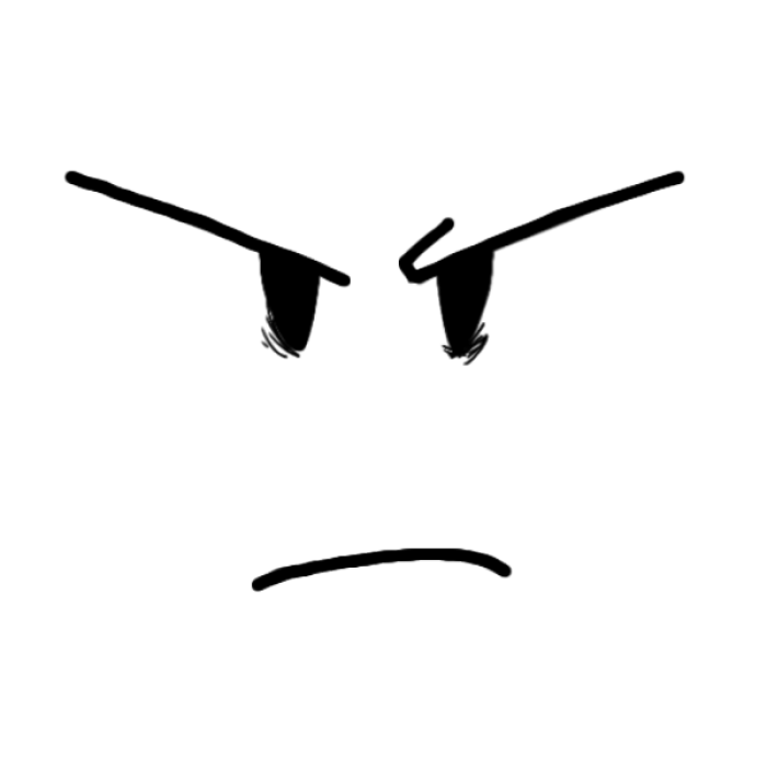 TheAnimator Forsaken Face (OFFICIAL!) V2 - Normal Roblox decal