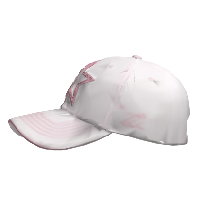 White Y2K Trucker Hat Roblox item