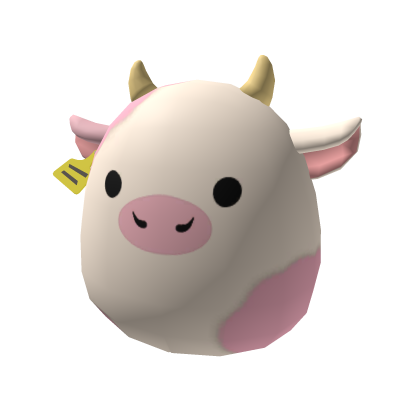 Strawberry Cow - Egg Plushie