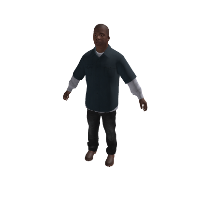 franklin original model rigged