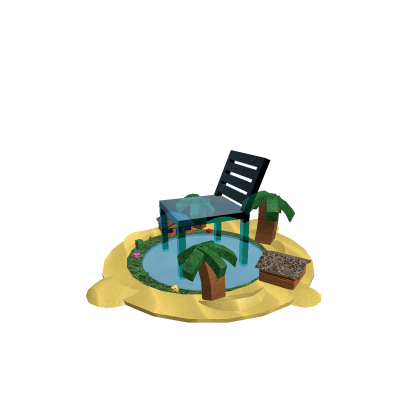 Desert Oasis Chair Skin