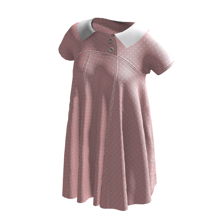 ♡ Cute Kawaii Pink Babydoll Dress