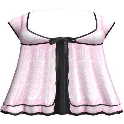 Cute Pink Black Gothic Doll Dress 