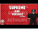 Supreme and Versace Clothing