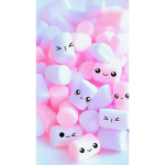 Cute Marshmallow army
