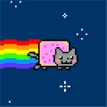rainbow sparklez nyan cat