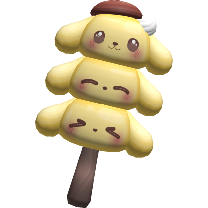 🐾🦴🍮 cute kawaii puppy chocolate custard dango Roblox item