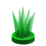 Green Crystalized Crown