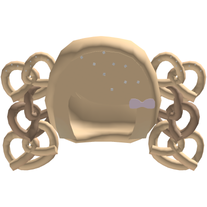 Pretzel mixed Wii mii chibi low poly hair Roblox item