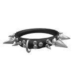 black emo goth choker necklace