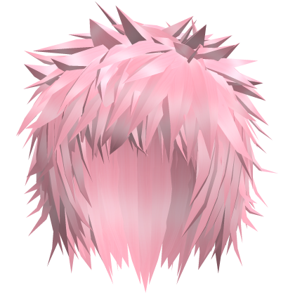 Pink Scene Messy Spiky Emo Boy Hair