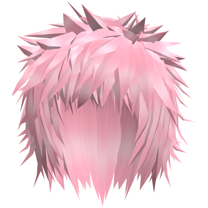 Pink Scene Messy Spiky Emo Boy Hair