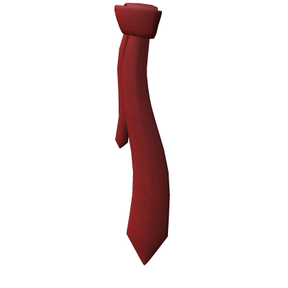 Wavy Necktie Red