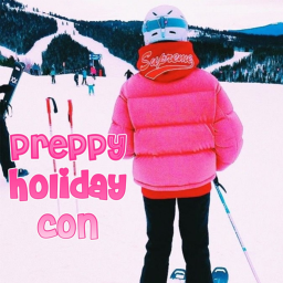 preppy holiday con