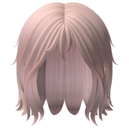Cheap Pink Wolf Cut Hair Roblox item