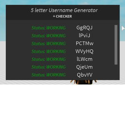 5 letter name generator