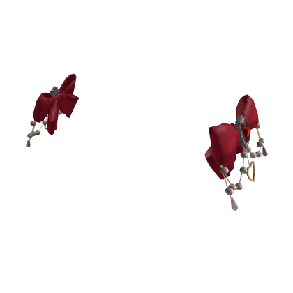Christmas Double Hair Bows Roblox item