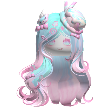 ♡ Ice Cream Charms Girly (Cotton Candy) Roblox item