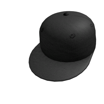 Plain Black Cap Roblox item